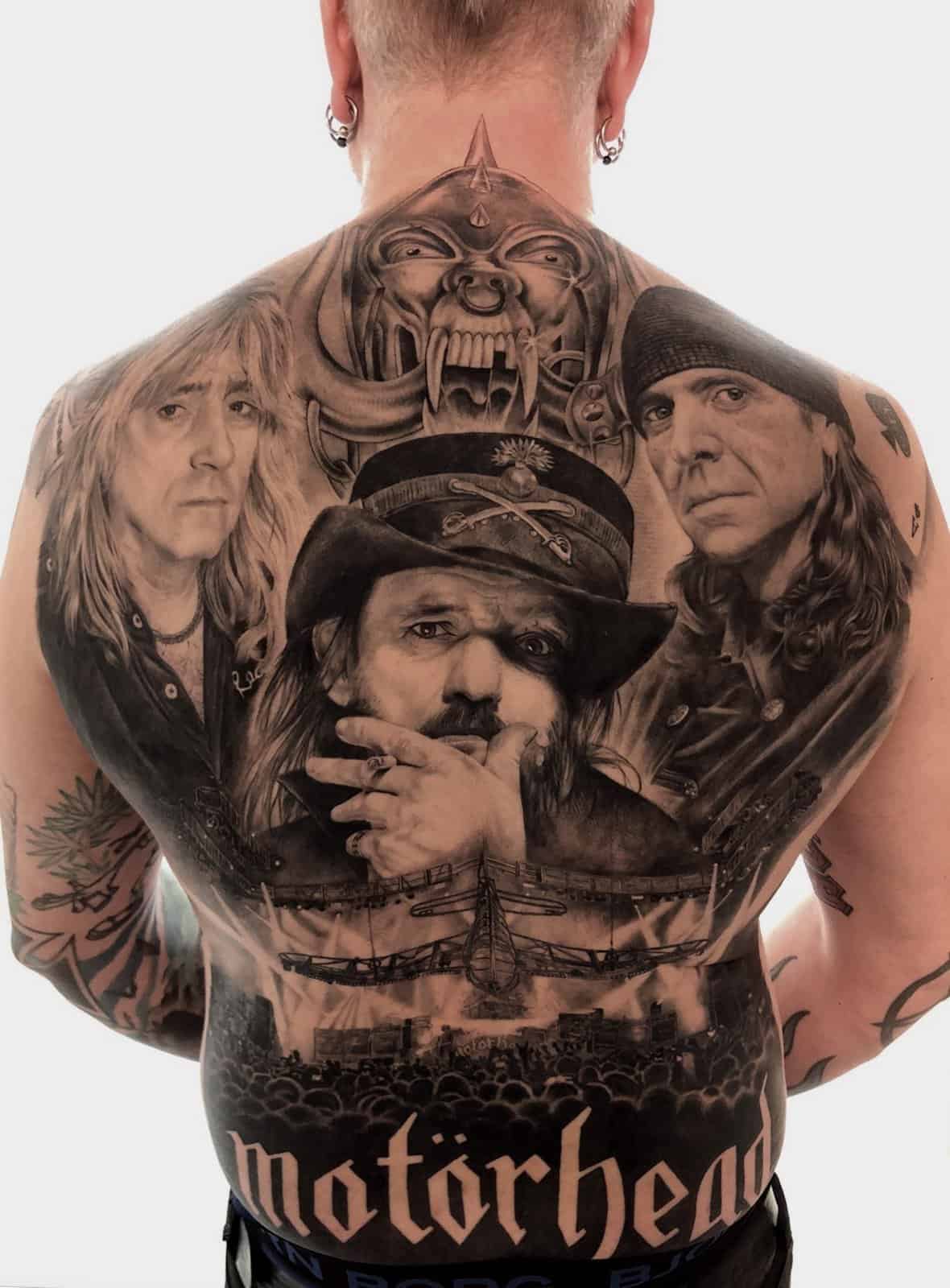 Motörhead tattoo art Kingsroad The Official Motörhead Website